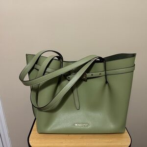 NWT Michael Kors Emilia Large Tote in Light Sage